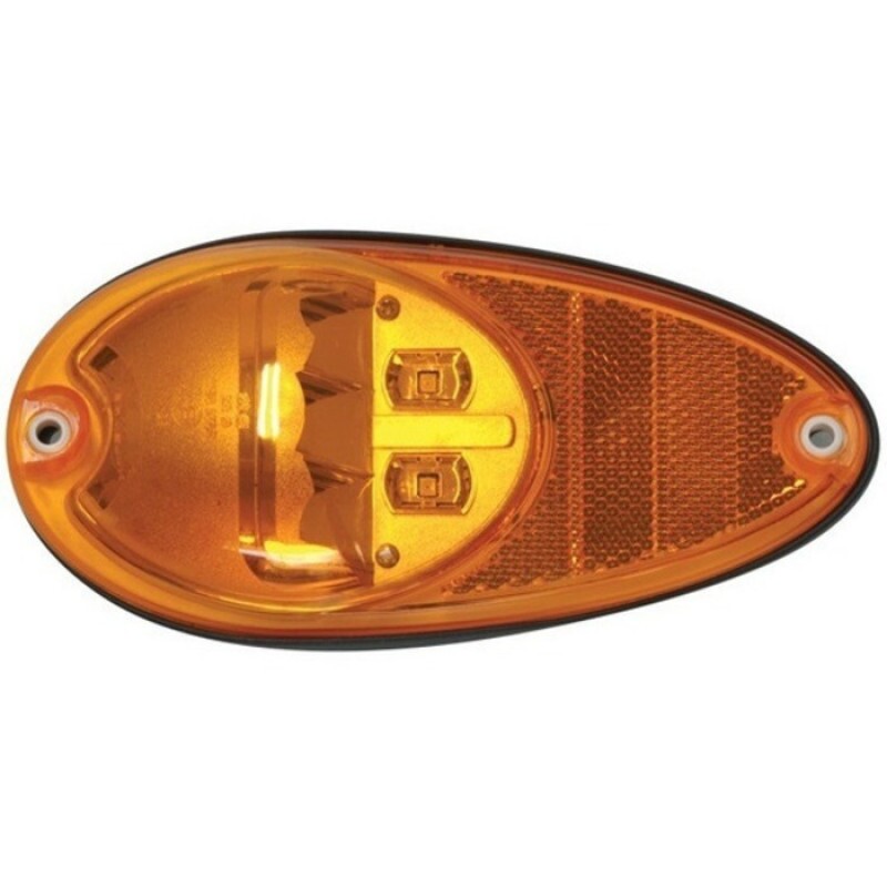 LANTERNA 24V 03 LED LATERAL DIRECIONAL / POSIÇAO AM CAIO MASCARELLO MARCOPOLO VO