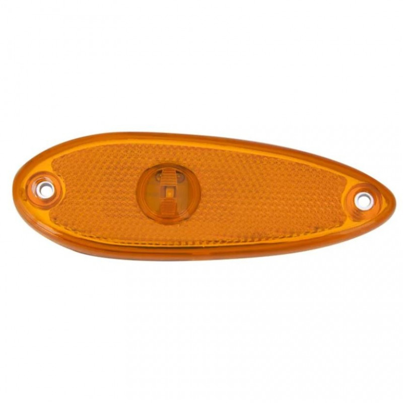 LANTERNA 12V/24V LED LATERAL / POSICAO / RETRORREFLETOR AM PEIXINHO SI