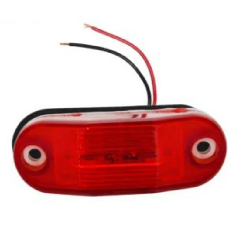 LANTERNA 24V LED DELIMITADORA COM CHICOTE VM - SI LANTERNA 24V LED DELIMITADORA COM CHICOTE VM - SI