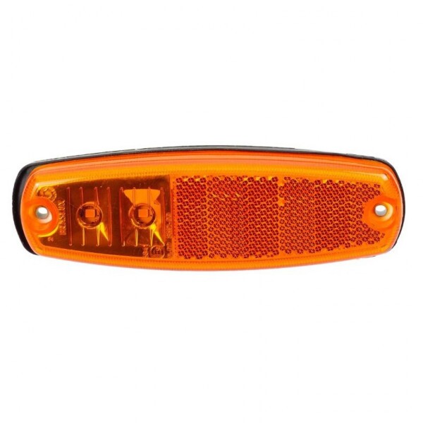 LANTERNA 24V LED LATERAL DIRECIONAL E RETRORREFLETOR AM