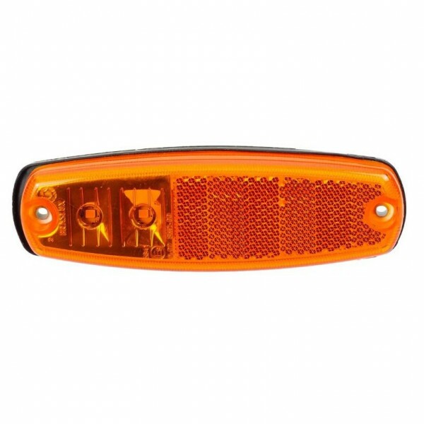 LANTERNA 24V LED LATERAL DIRECIONAL / POSIÇAO AM MARCOPOLO G7 MENOR