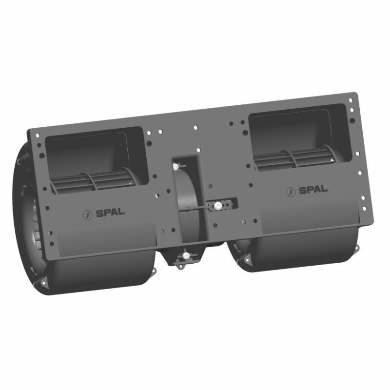 TURBINA DO CLIMATIZADOR CENTRIFUGO 02 HELICE 24V COM CARENAGEM - 006B452224V
