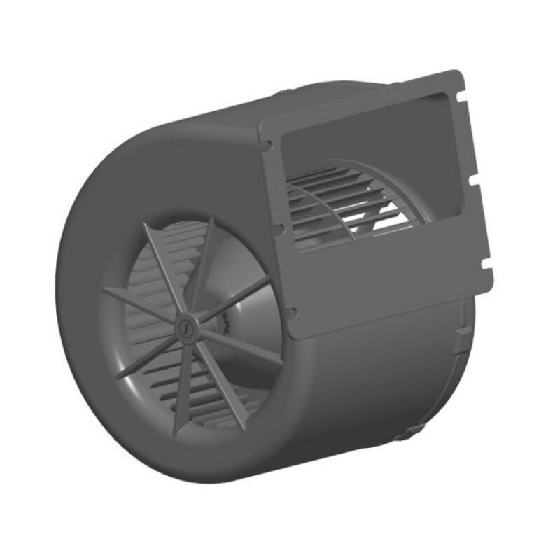 TURBINA DO CLIMATIZADOR CENTRIFUGO 01 HELICE 24V  COM CARENAGEM - 007B5632D