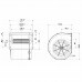 TURBINA DO CLIMATIZADOR CENTRIFUGO 01 HELICE 24V  COM CARENAGEM - 007B5632D