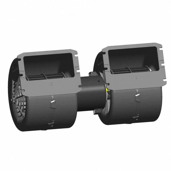 Turbina Do Climatizador Centrifugo 02 Helice 24v Com Carenagem - 009b4022 Turbina Do Climatizador Centrifugo 02 Helice 24v Com Carenagem - 009b4022
