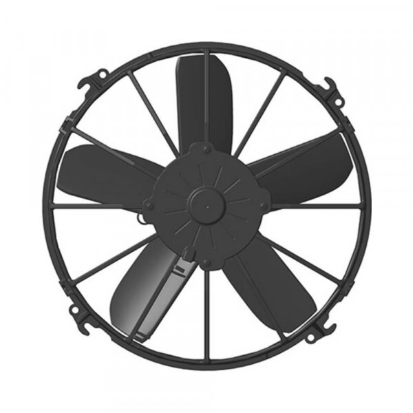 Eletroventilador Axial 12'' (305mm) Soprante 24v - Va01bp50c36s 30101872a Conector Preto