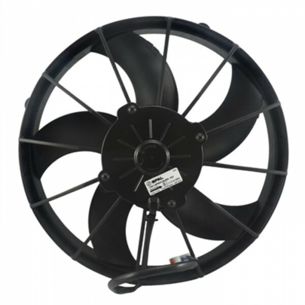 ELETROVENTILADOR AXIAL 12'' (305MM) SOPRANTE 24V - VA01BP53CB79S 30101861A CONECTOR BRANCO