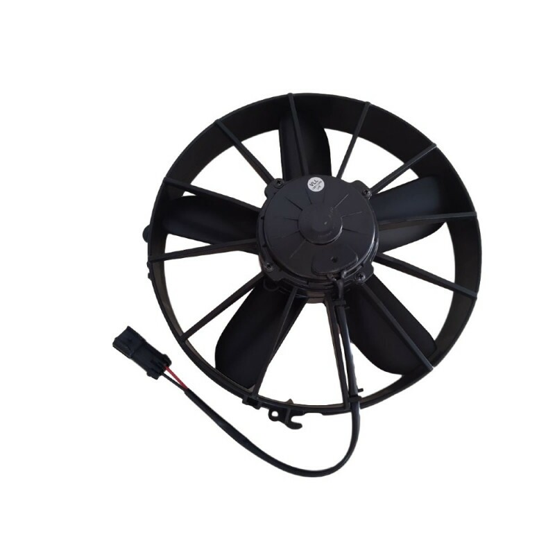 Eletroventilador Axial 12'' (305mm) Soprante 24v - Va01bp70vll36s 30104005 Conector Preto