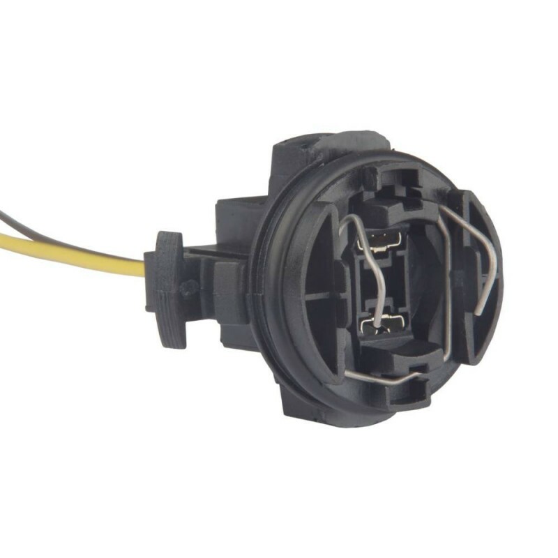 Chicote 02 Vias Soquete Lampada H7 Farol Caminhao Mb / Ford Cargo -TC102.0714