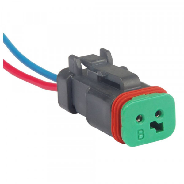 Chicote 02 Vias Deutsch Femea Bico Injetor Cinto De Segurança Sensor De Oleo Dt04-2p / W2p - TC102.1407