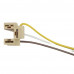 Chicote 03 Vias Soquete Lampada H4 Farol Universal Fio 1,5Mm - Tc