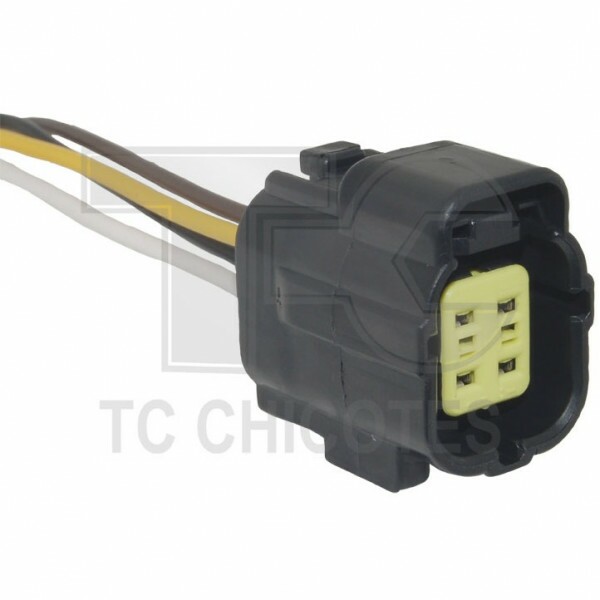 Chicote 04 Vias Injecao Eletronica - Tc