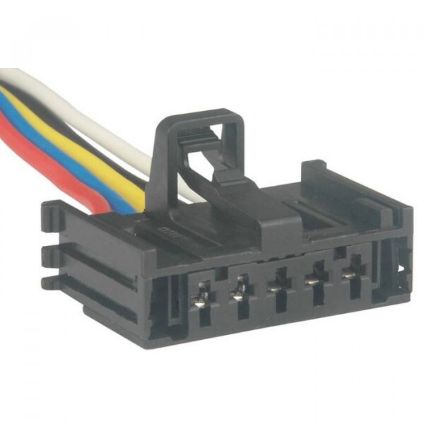 Chicote 05 Vias Resistor do Ventilador Aquecedor Fiat Punto Citroen Peugeot Alfa Romeo -TC105.3118