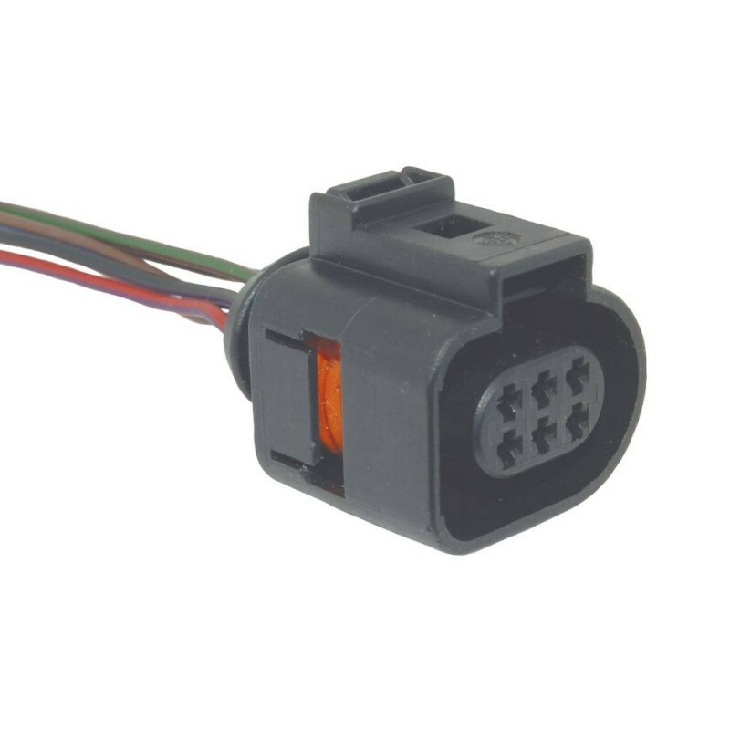 Chicote 06 Vias Corpo Borboleta Trava Eletrica Vw 6-TC106.1125