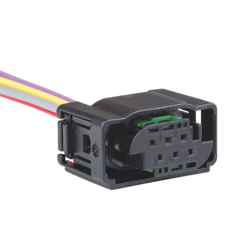 Chicote 06 Vias Pedal Acelerador Sensor Borboleta