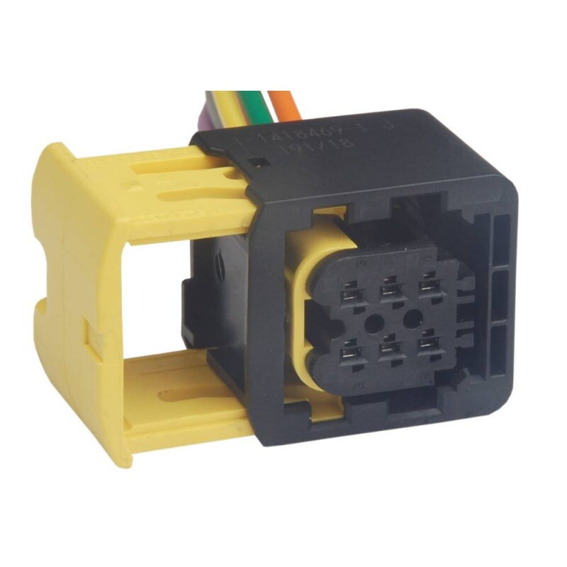 Conector 06 Vias Pisca Scania Farol Volvo