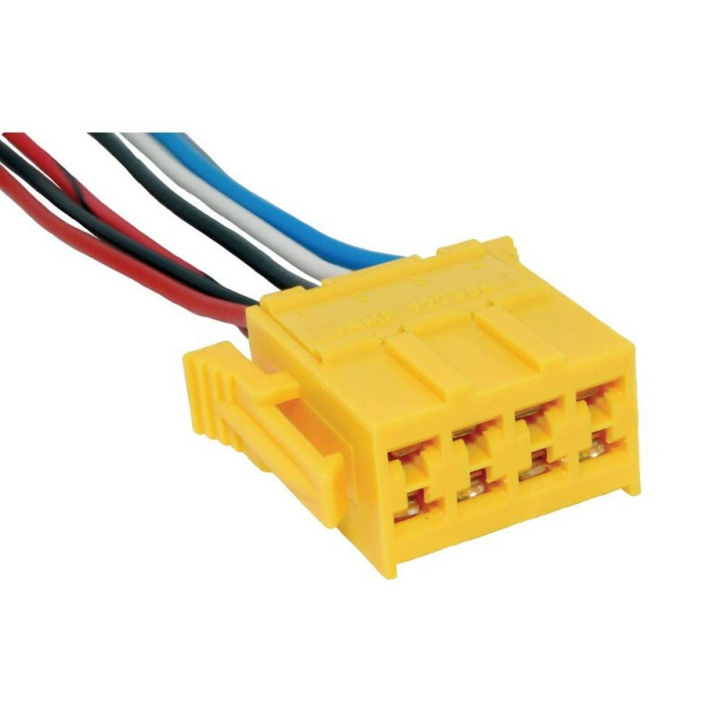 Chicote 08 Vias Femea Tacografo Amarelo -TC108.0730