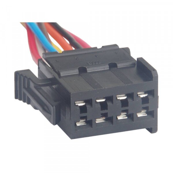 Chicote 08 Vias Femea Tacografo Preto-TC108.1678