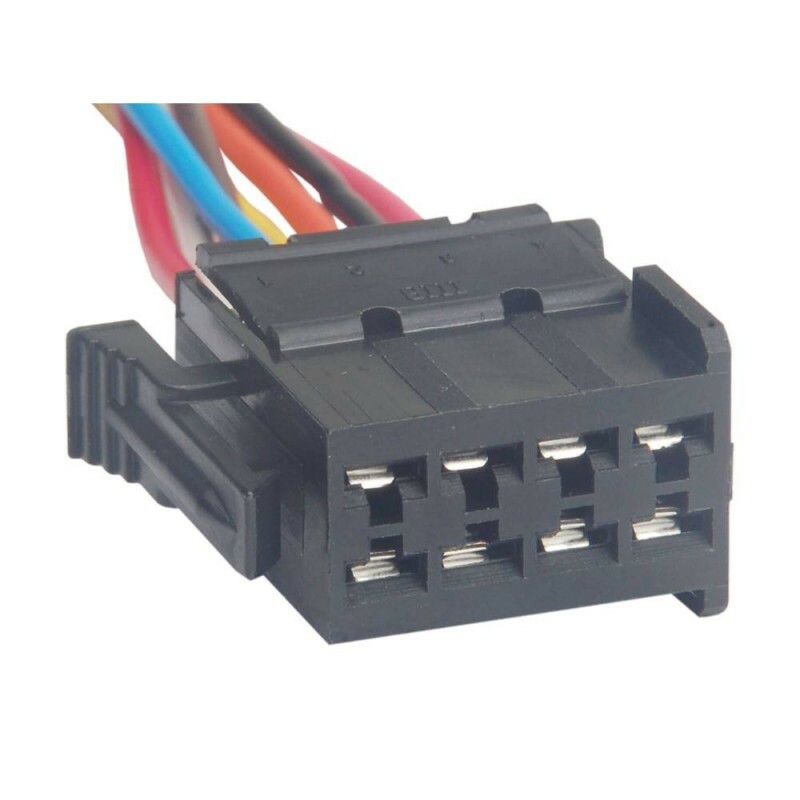 Chicote 08 Vias Femea Tacografo Preto-TC108.1678