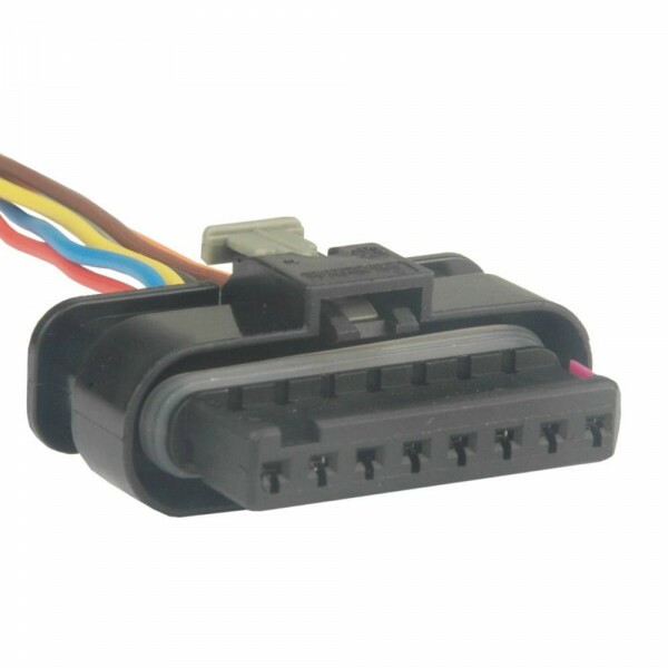 Chicote 08 Vias Motor Combustivel Sensor De Colisao Pedal Acelarado Tc