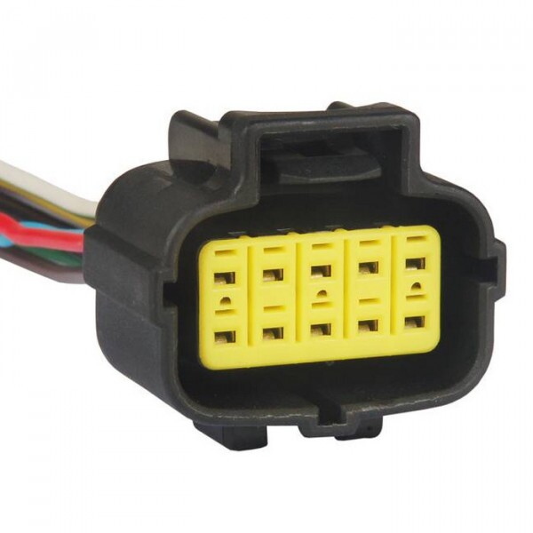 Chicote 10 Vias Femea Farol Lanterna Serie 5 - TC1101636