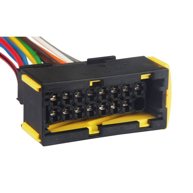 Chicote 16 Vias Modulo Pld Mercedes A0001530022 Com Fios - Tc115.1689