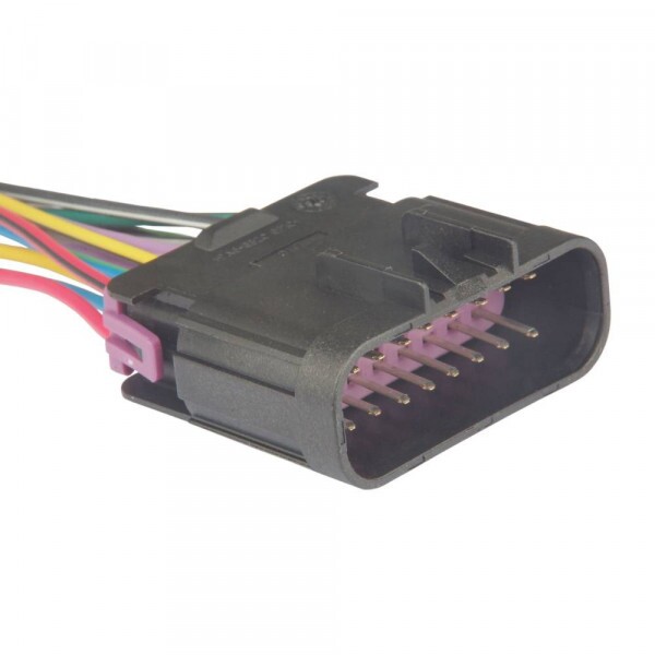 Chicote 16 Vias Injecao Eletronica Macho 15cm Cabo - Tc216.2423