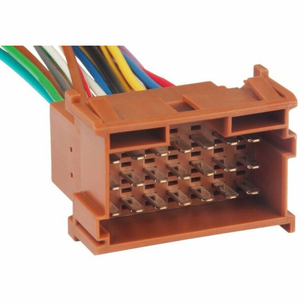 Chicote 21 Vias Macho Ar Condiconado Diagnostico Modulo FR Marrom / Amarelo - TC221.2735