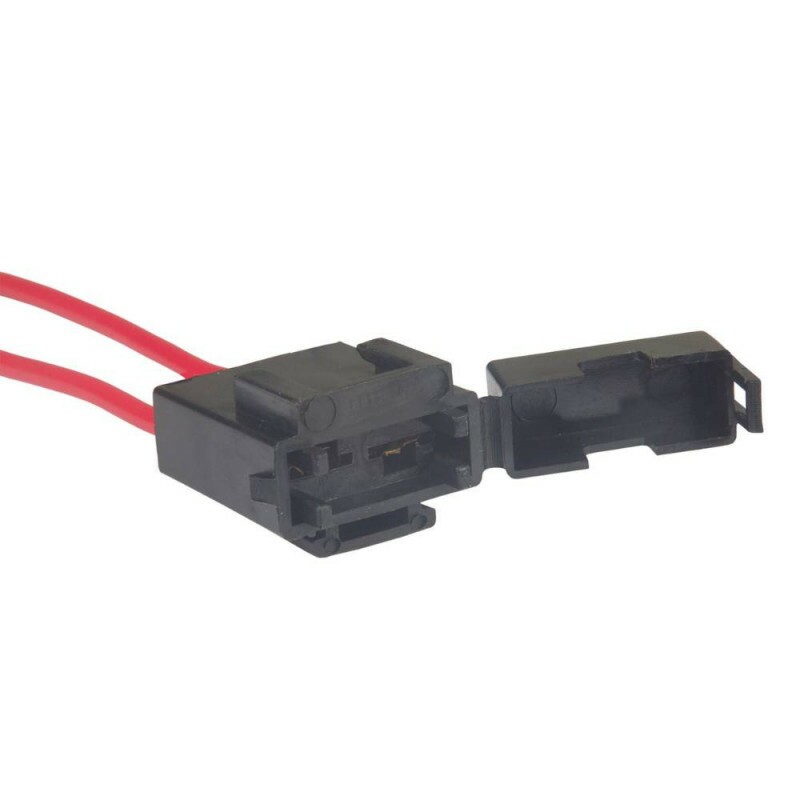 Porta Fusivel Lamina Fio 2,50Mm Com Tampa -TC302.0841