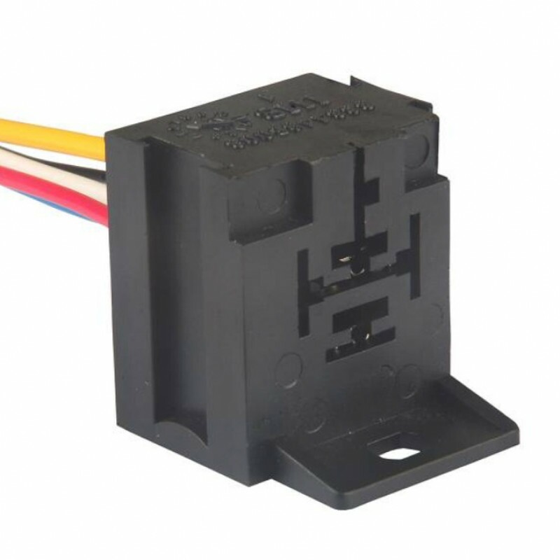 Chicote 05 Vias Base Para Rele 5x2,5mm - Tc305.0911
