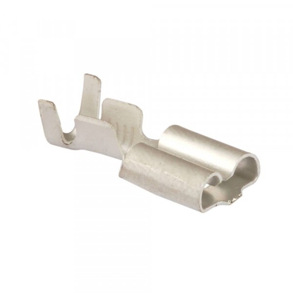 Terminal 6,3 Femea Com Trava Fio 0,50 - 2,5Mm Tc