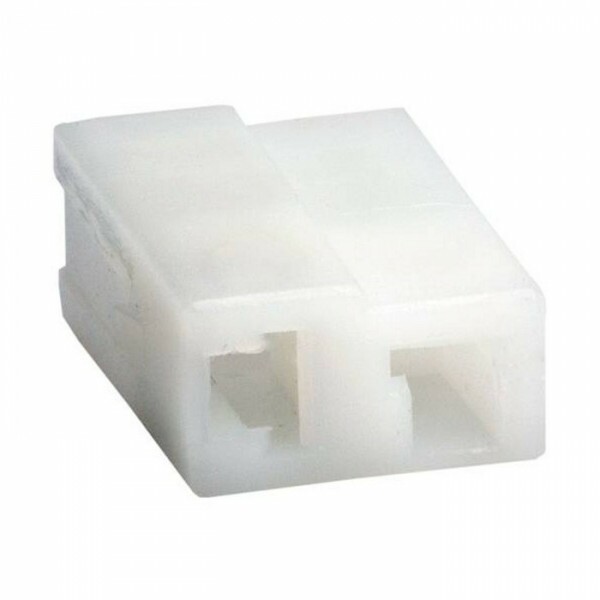 Conector 02 Vias 2,8Mm Femea  Faston - Tc