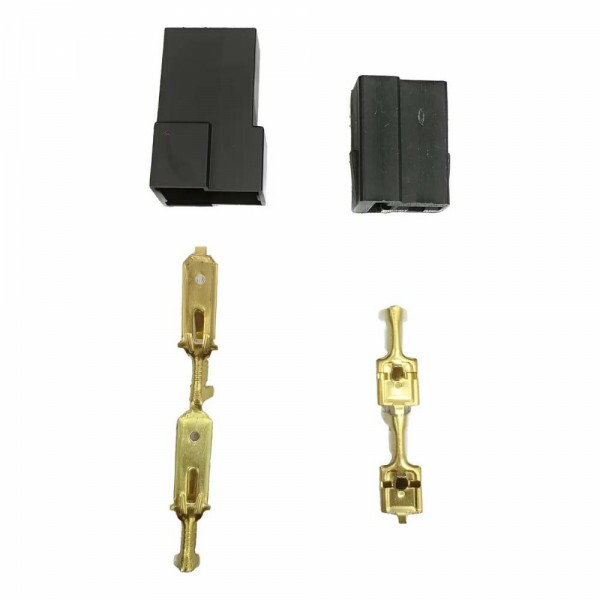 Conector 02 Vias 6,3 Macho - Femea Com Terminal - Tc9024252