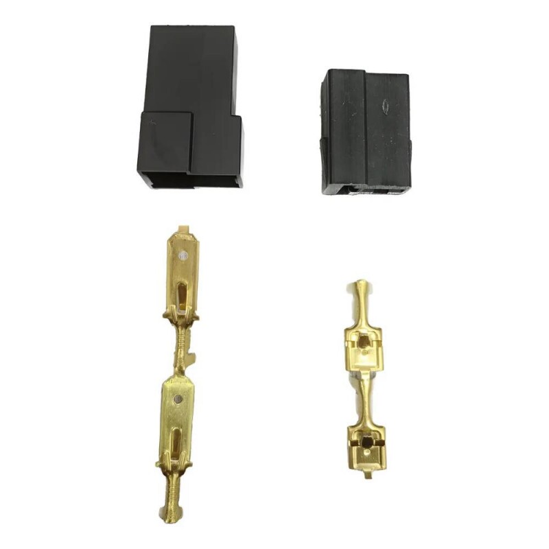 Conector 02 Vias 6,3 Macho - Femea Com Terminal - Tc902.4252