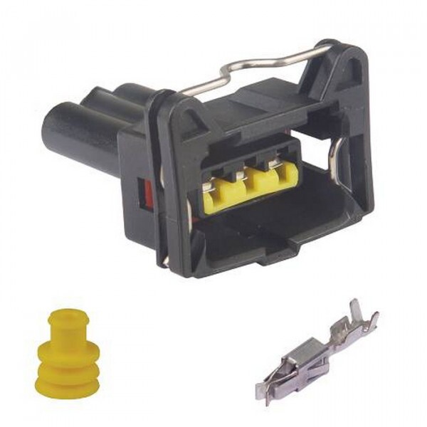 Conector 03 Vias Bobina Do Tipo Injeçao Eletronica