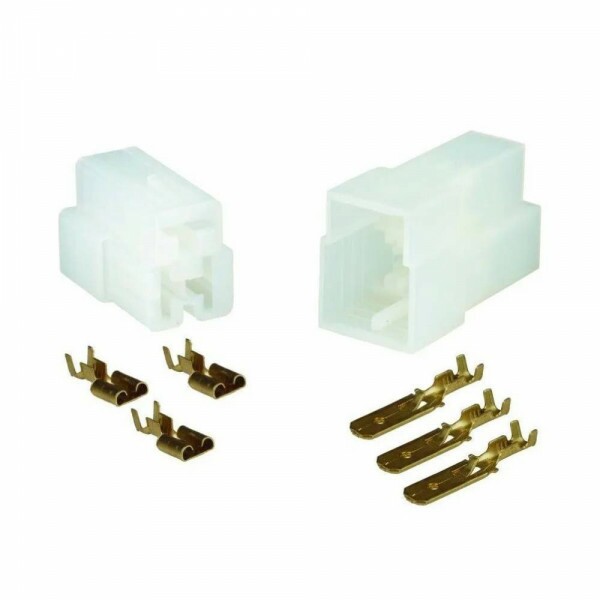 Conector 03 Vias 6,3 Macho - Femea Com Terminal - TC903.4203