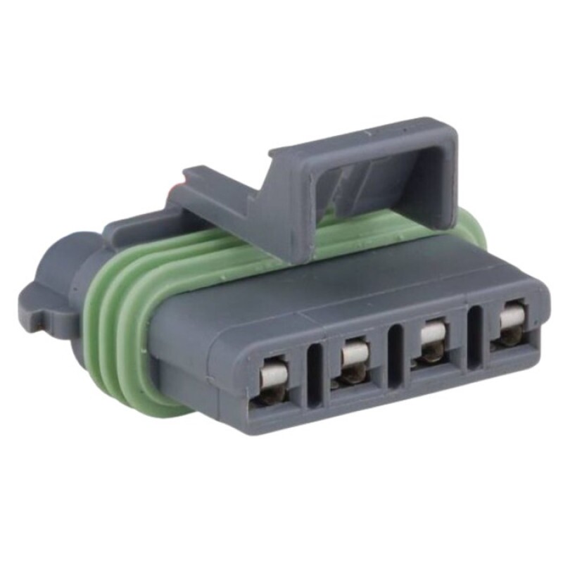 Conector 04 Vias Flange Da Bomba De Combustivel Inferior Gm Cobalt / Cruze-TC904.1172