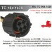 Conector 04 Vias Redondo Sensor Indutivo / Pressao Do Oleo / Modulador Abs Mb - TC904.1439 Conector 04 Vias Redondo Sensor Indutivo / Pressao Do Oleo / Modulador Abs Mb - TC904.1439