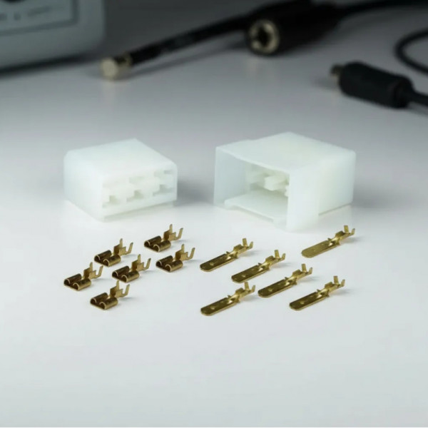 Conector 06 Vias Macho Femea - TC906.4206