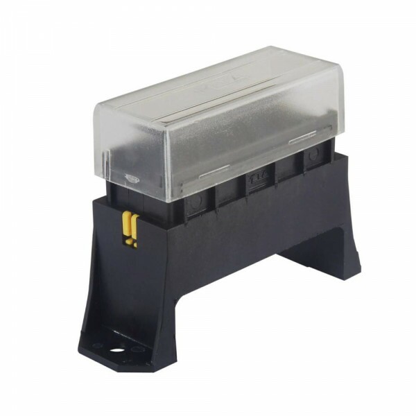 Caixa Para Fusivel Lamina 12 Vias Com Terminais E Tampa Mta para 06 fusiveis - tc912.4291