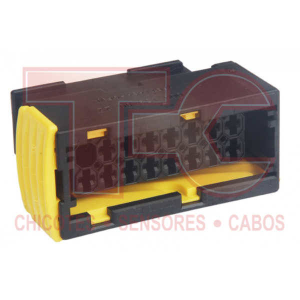 CONECTOR 16 VIAS MODULO PLD  ADM MB FEMEA CHICOTE - TC