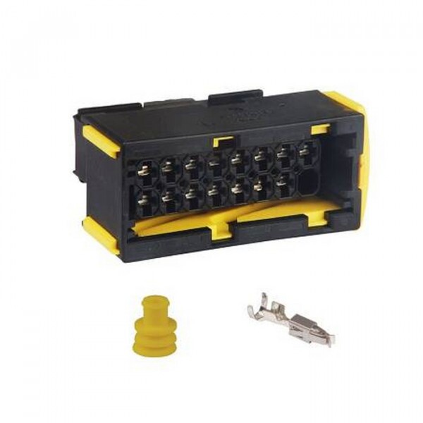 Conector 16 Vias Modulo Pld Adm Mb Femea Chicote Kit - Tc915.1689