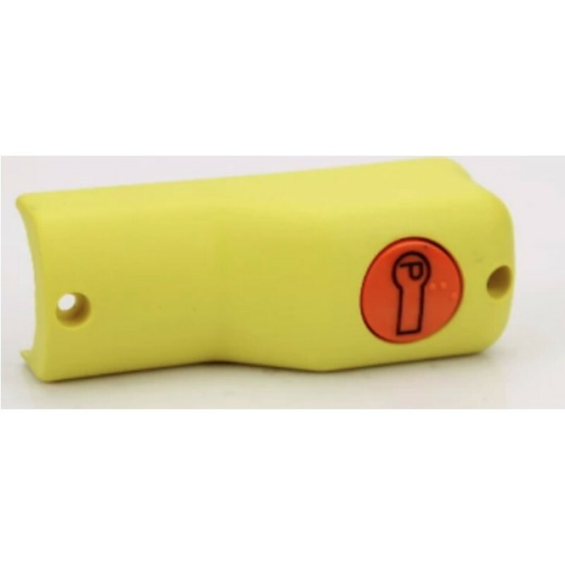 Botao parada solicitada 12/24V AMARELO UE