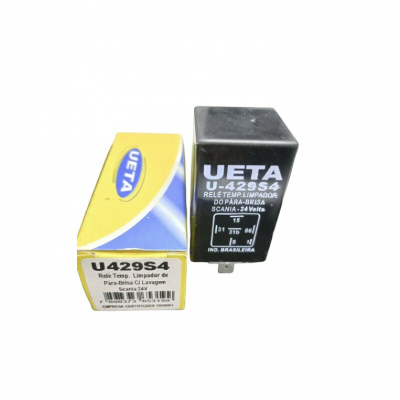 RELE 24V 06 PINOS TEMPORIZADOR LIMPADOR- SCANIA - 429S4