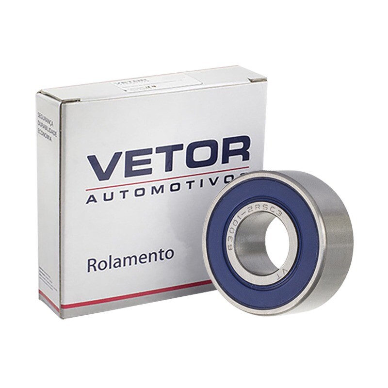 ROLAMENTO FIXO DE ESFERA 12X28X12MM - VTO ROLAMENTO FIXO DE ESFERA 12X28X12MM - VTO