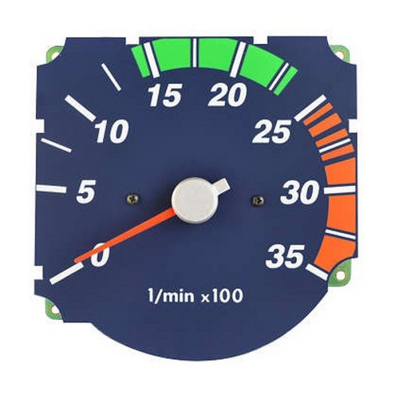 Conta Giro 3500 RPM Bivolt Azul Tacometro - W41209