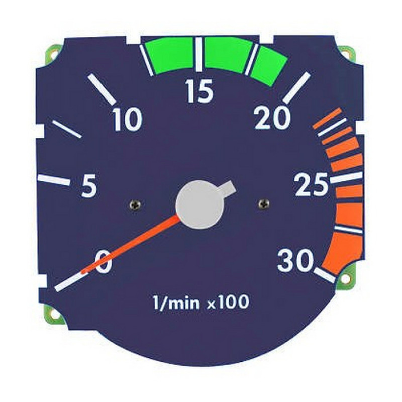 Conta Giro 3000 RPM Bivolt Azul Tacometro - W41219